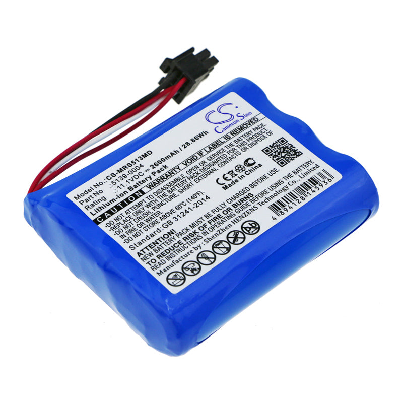 CS-MRS513MD Replacement Battery – Compatible with Masimo SEDLine
