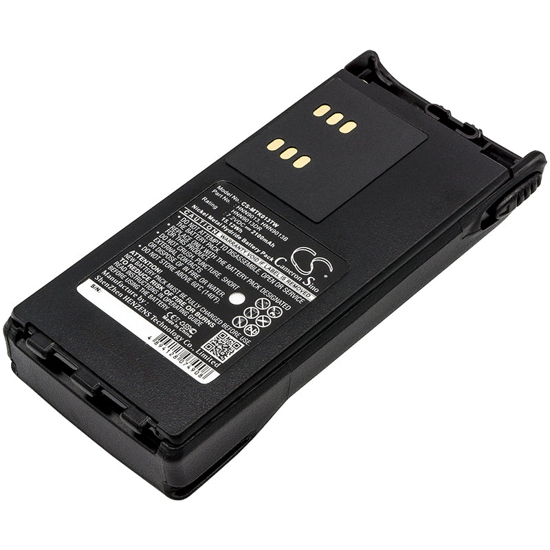7.2V 2100mAh/15.12Wh Ni-MH Two-Way Radio Battery for Motorola