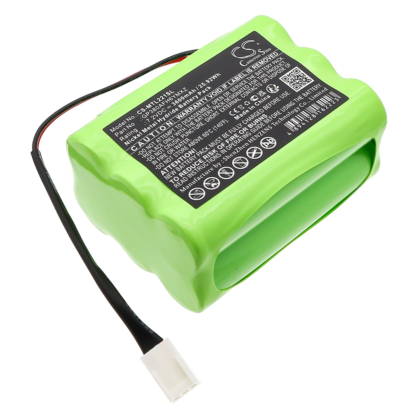 CS-MTL221SL Replacement Battery – Compatible with P-335