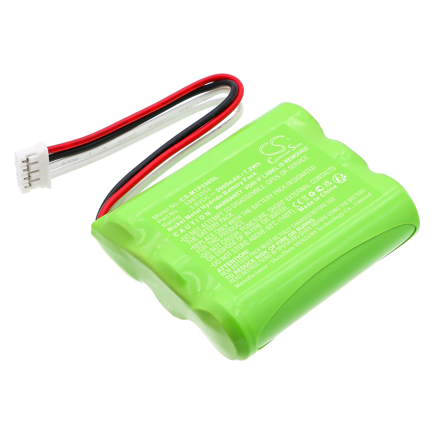 CS-MTP550SL Replacement Battery – Compatible with OP-5500