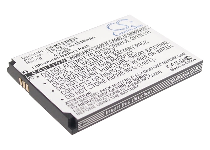 3.7V 1550mAh/5.73Wh Li-ion Mobile/SmartPhone Battery for SEALS