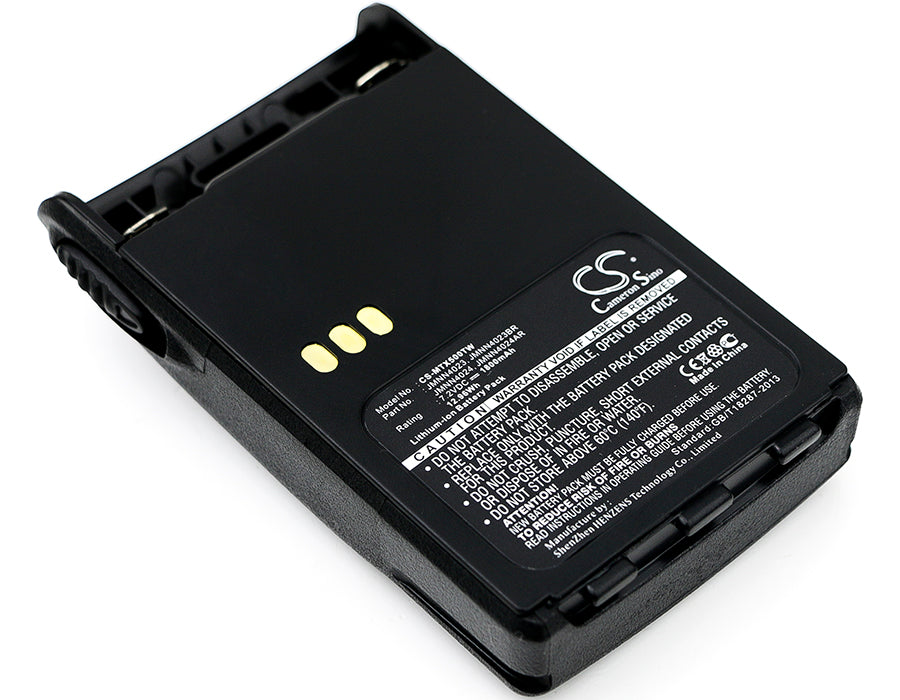 7.2V 1800mAh/12.96Wh Li-ion Two-Way Radio Battery for Motorola