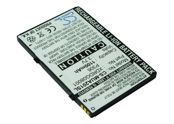 3.7V 1100mAh/4.07Wh Li-ion Mobile/SmartPhone Battery for i-mate