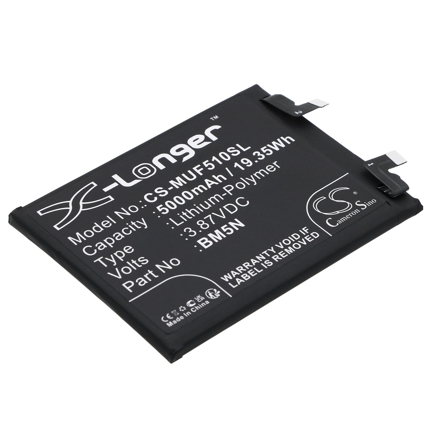 CS-MUF510SL Replacement Battery – Compatible with 23013RK75G, F5 Pro 5G