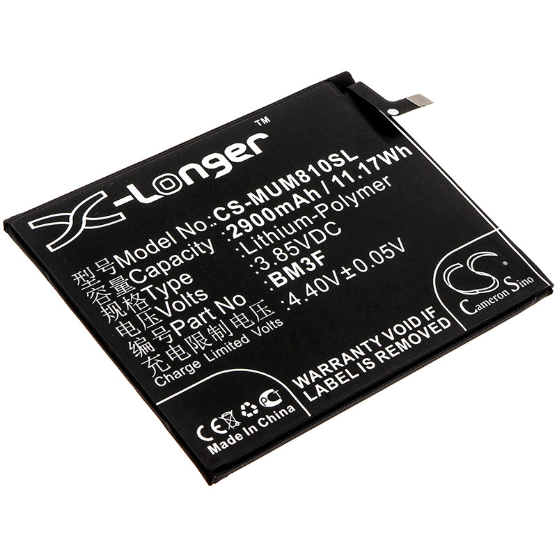 CS-MUM810SL Replacement Battery – Compatible with Mi 8 Explorer, Mi 8 Explorer Edition, Mi 8 Explorer Edition Dual SIM