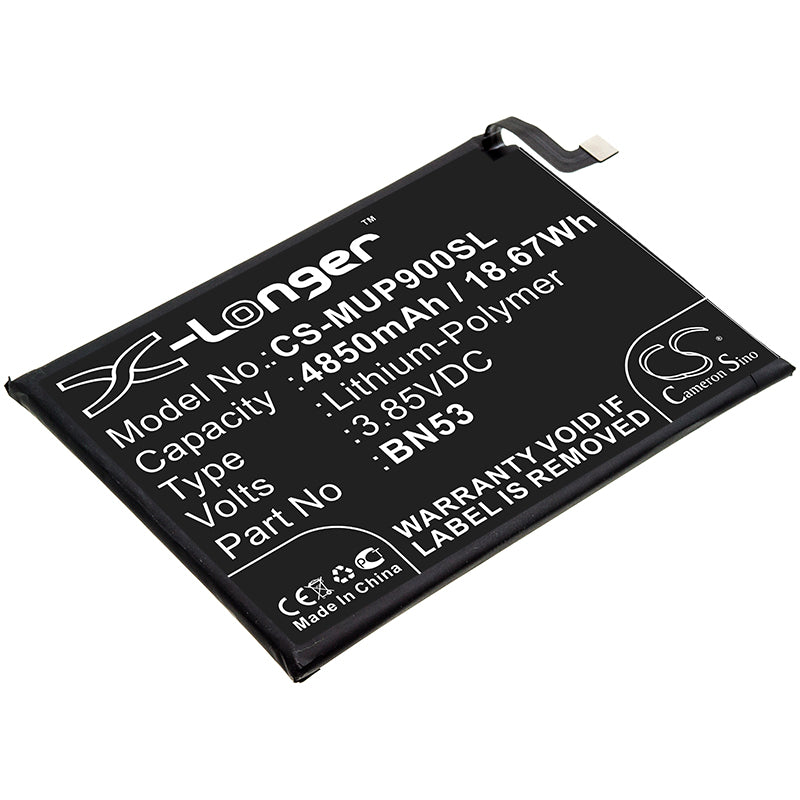CS-MUP900SL Replacement Battery – Compatible with M2003J6B1I, M2003J6B2G, M2101K6G, Note 9 Pro, Note 9 Pro Max