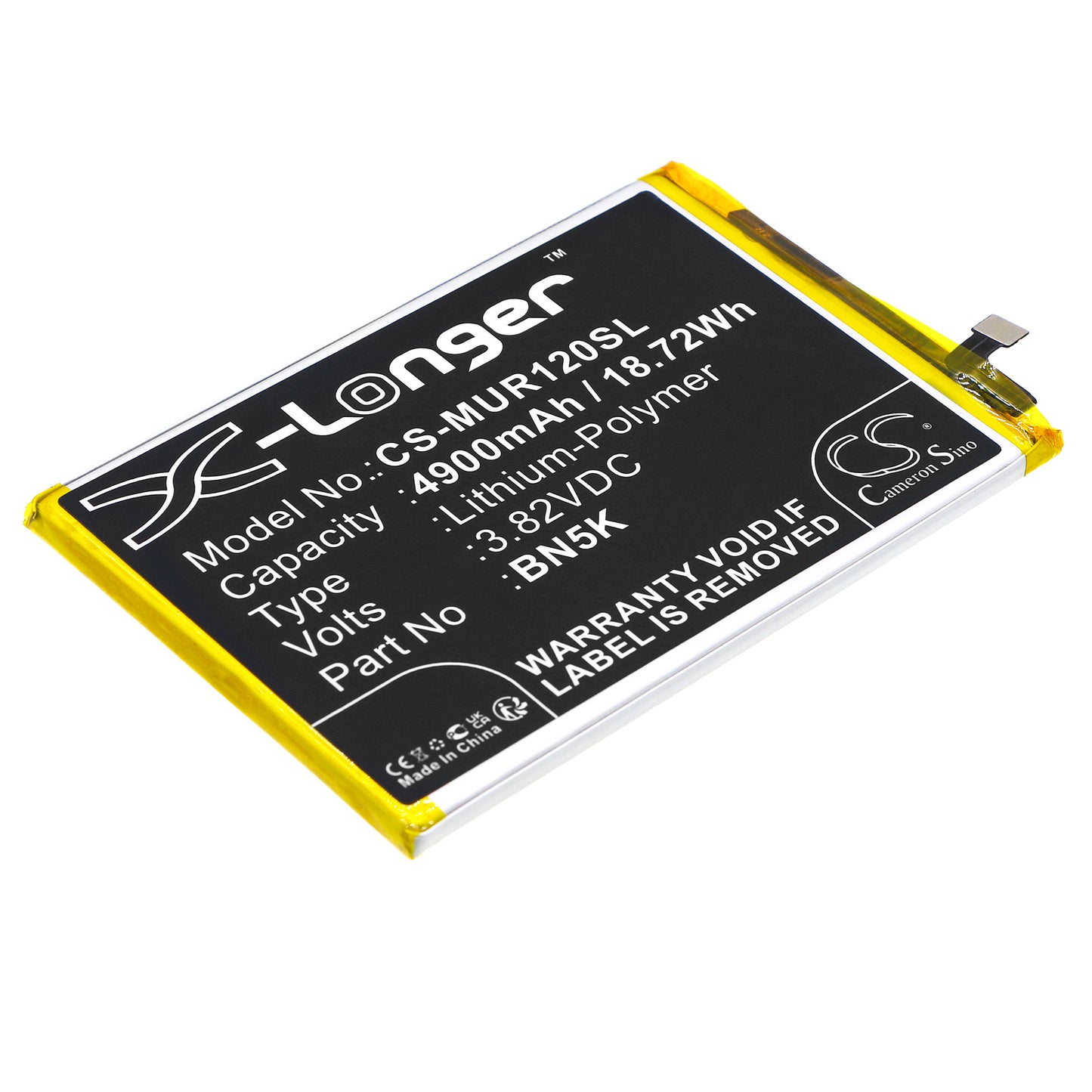 CS-MUR120SL Replacement Battery – Compatible with 11A, 12C, 22120RN86C, 22120RN86G, 22120RN86I, 22126RN91Y, 2212ARNC4L