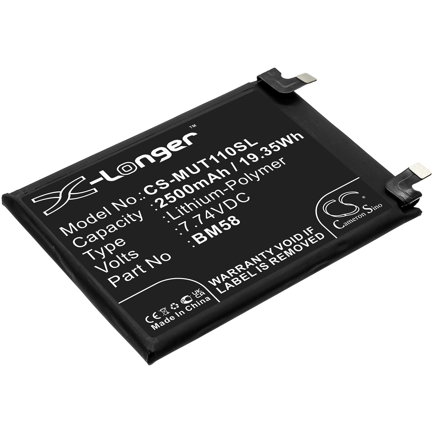 CS-MUT110SL Replacement Battery – Compatible with 2107113SG, Mi 11T Pro 5G