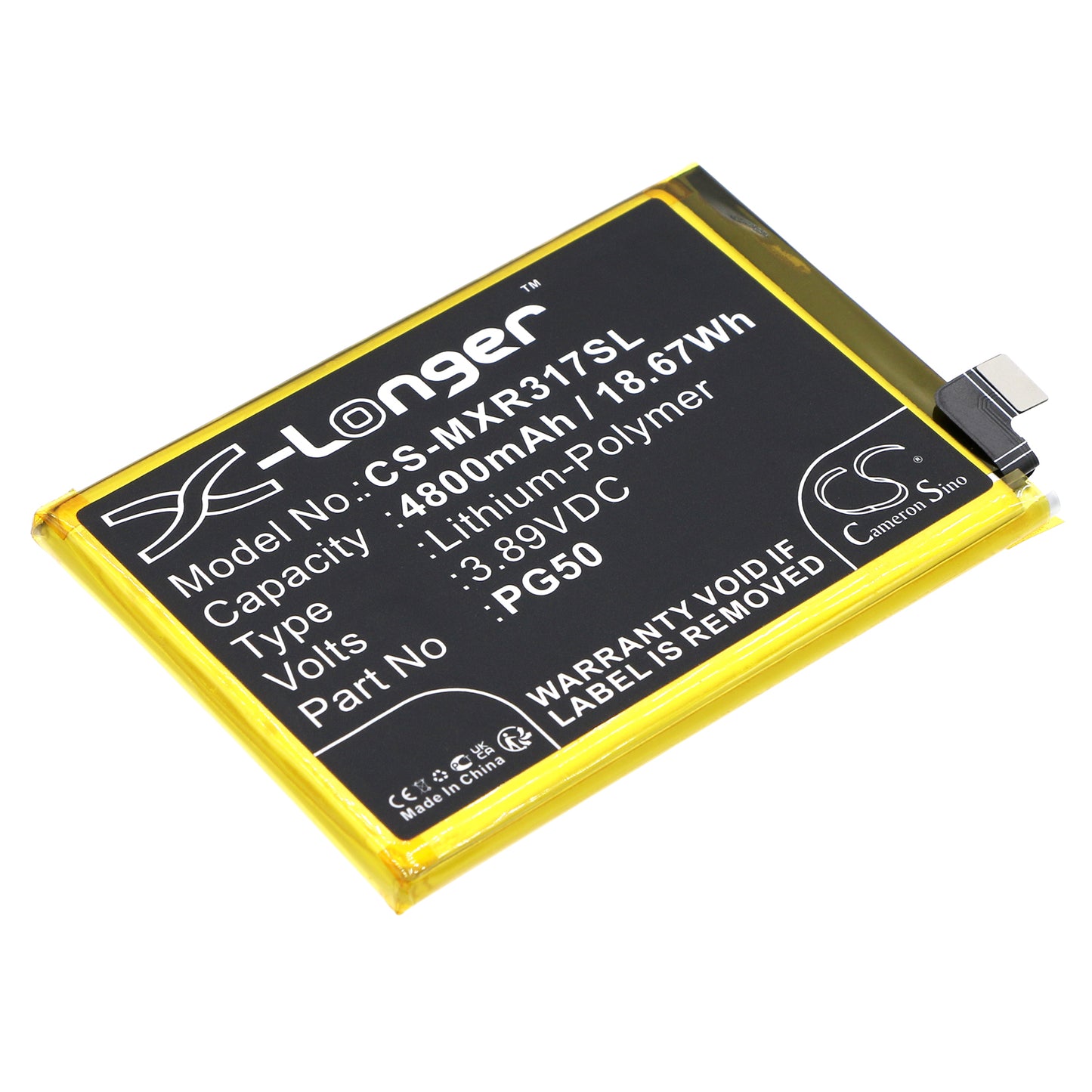 CS-MXR317SL Replacement Battery – Compatible with Moto G Stylus 2023, Moto G Stylus 5G, Moto G Stylus 5G 2023 4th, XT2315-1, XT2315-4, XT2315-5, XT2317