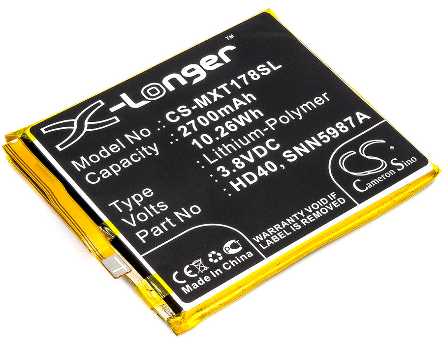 3.8V 2700mAh/10.26Wh Li-Polymer Mobile/SmartPhone Battery for Motorola