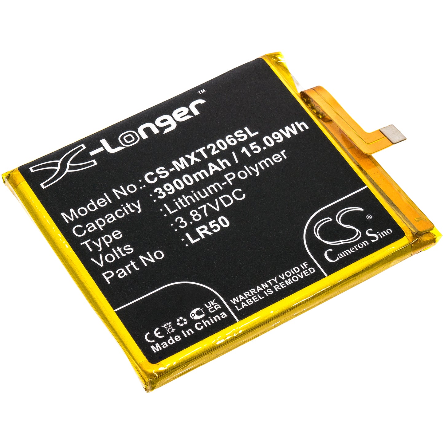 CS-MXT206SL Replacement Battery – Compatible with Moto Edge, Moto Edge 5G, XT2063-2, XT2063-3