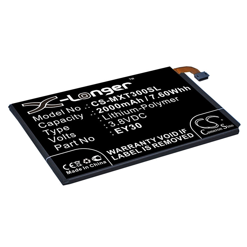 3.8V 2300mAh/8.74Wh Li-Polymer Mobile/SmartPhone Battery for Motorola