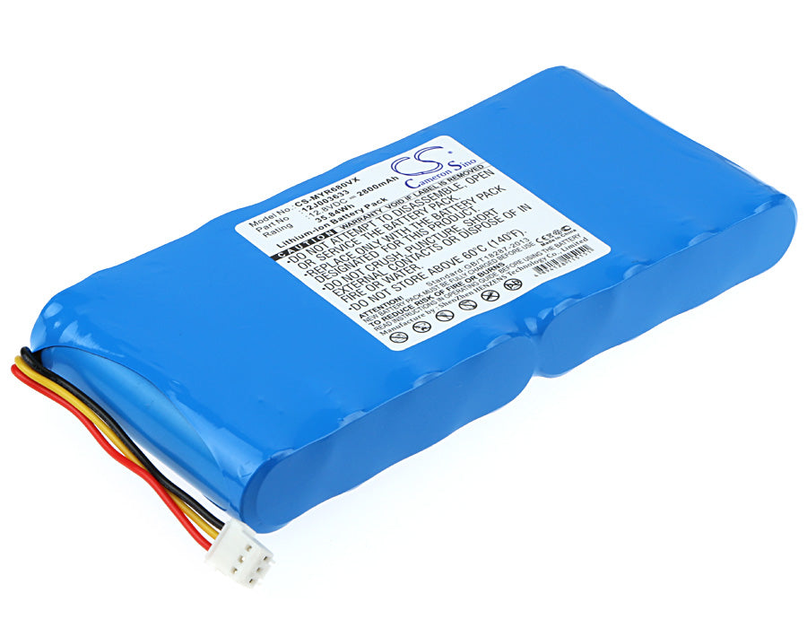 12.8V 2800mAh/35.84Wh Li-ion Vacuum Battery for Moneual