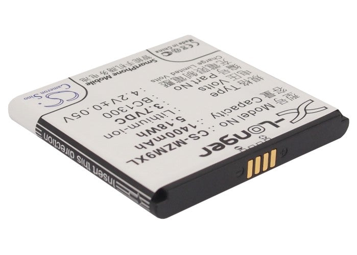 3.7V 1400mAh/5.18Wh Li-ion Mobile/SmartPhone Battery for Meizu