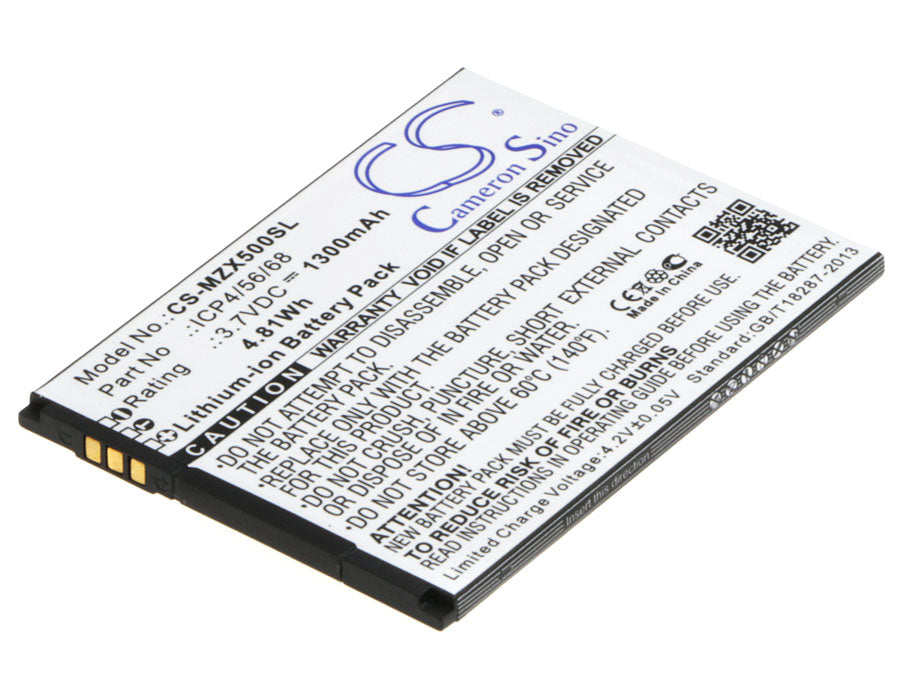 3.7VV 1300mAh/4.81Wh Li-ion Mobile/SmartPhone Battery for NAVON