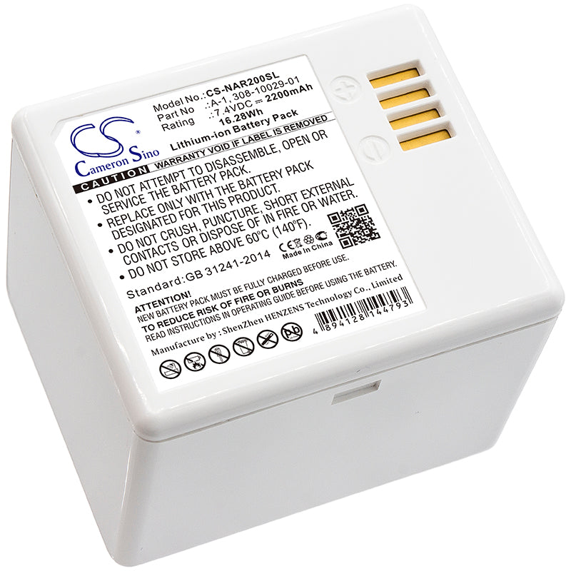 7.4V 2200mAh/16.28Wh Li-ion Home Security Camera Battery for Netgear