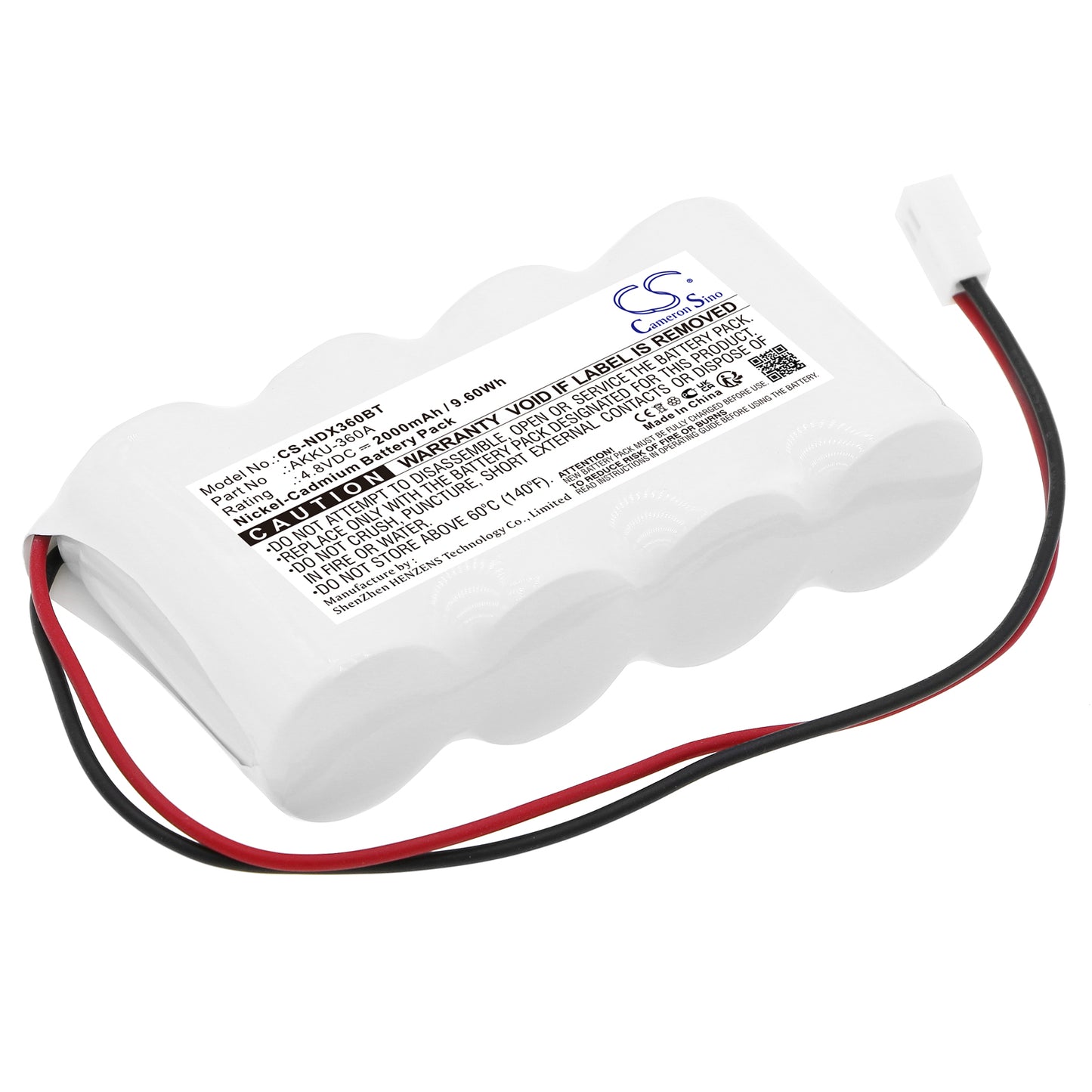 CS-NDX360BT Replacement Battery – Compatible with 111A, 151A, 32094, 9000ASD, OS360A, OS365A