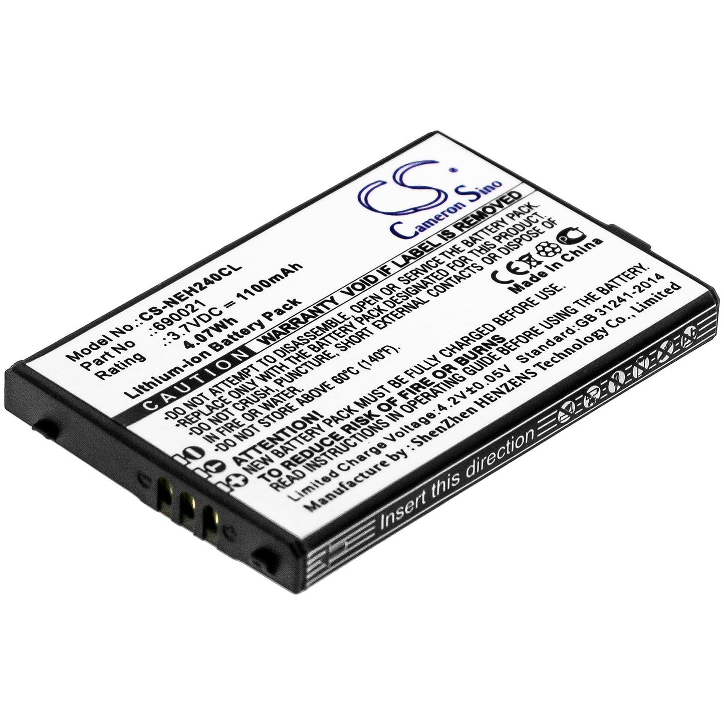 CS-NEH240CL Replacement Battery – Compatible with MH240