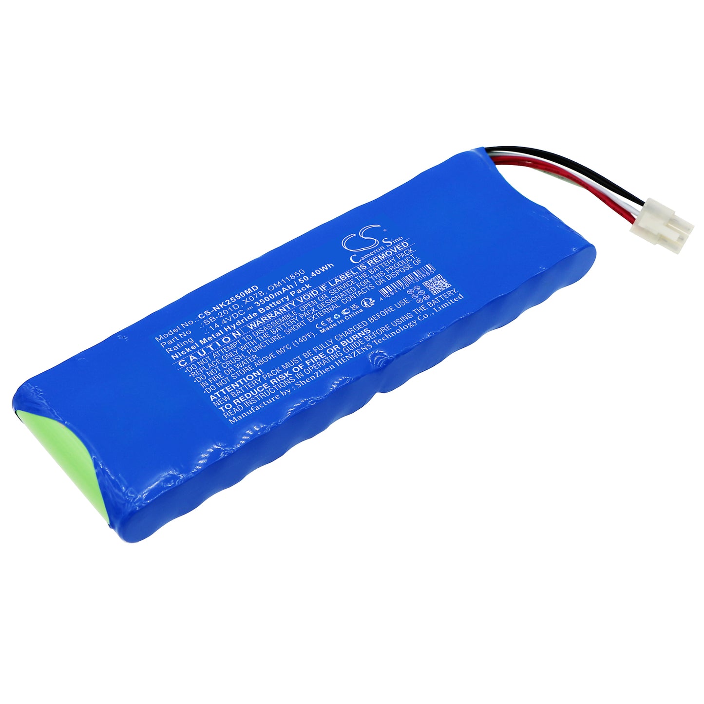 CS-NK2550MD Replacement Battery – Compatible with Cardiofax G ECG-2550 Monitor