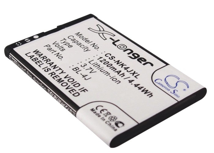 3.7V 1200mAh/4.44Wh Li-ion Mobile/SmartPhone Battery for Bea-fon