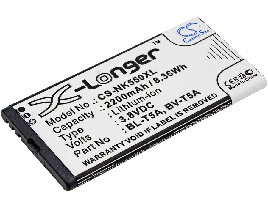CS-NK550XL Replacement Battery – Compatible with Lumia 550, Lumia 730, Lumia 730 Dual SIM, Lumia 735, Lumia 735 Dual SIM, Lumia 738, RM-1038, RM-1040, RM-1127, Superman