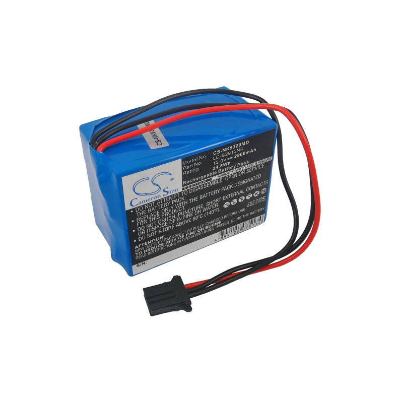 12V 2900mAh 34.8Wh Sealed Lead Acid Medical Battery for Nihon Kohden