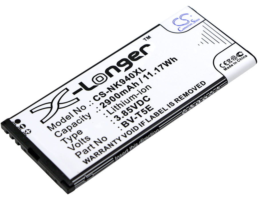 CS-NK940XL Replacement Battery – Compatible with Lumia 940, Lumia 940 XL, Lumia 950, Lumia 950 Dual SIM, RM-110, RM-1104, RM-1106