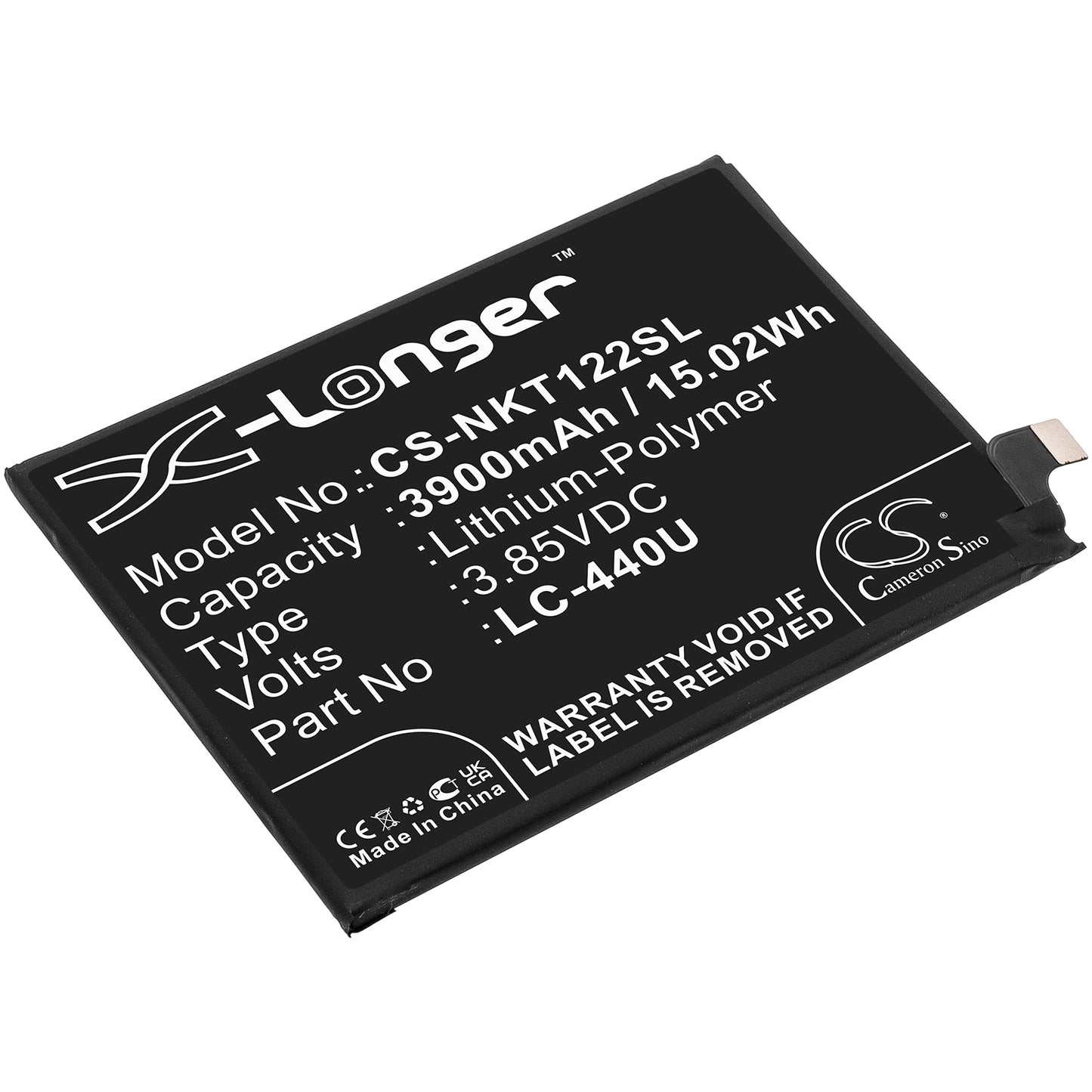 CS-NKT122SL Replacement Battery – Compatible with 5.3 2020, TA-1223