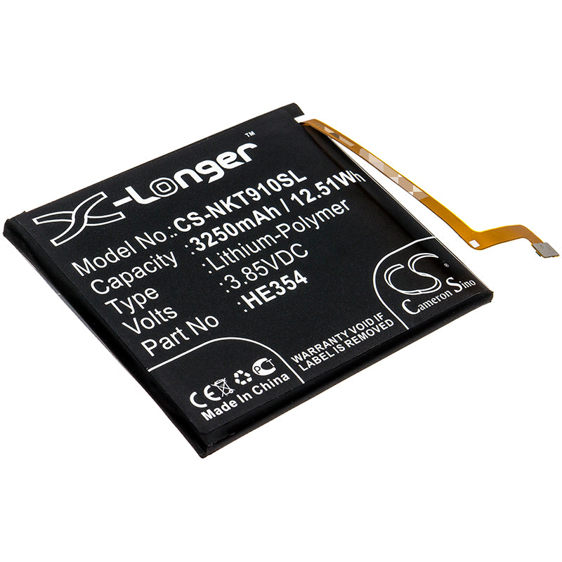 CS-NKT910SL Replacement Battery – Compatible with 9 PureView, TA-1082, TA-1087