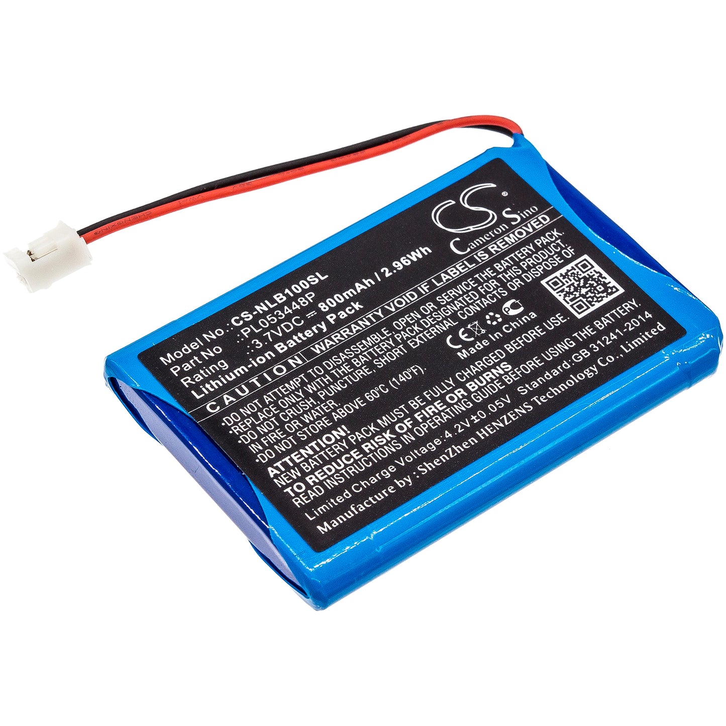 CS-NLB100SL Replacement Battery – Compatible with B5, B901L, B901R, N103, N4, N43, N43 Air, N43E, N43E Air, N71, N85, N86, N-COM B1