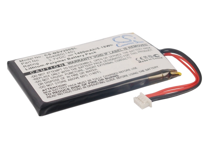 3.7V 1400mAh/5.18Wh Li-Polymer GPS/Navigator Battery for Insignia