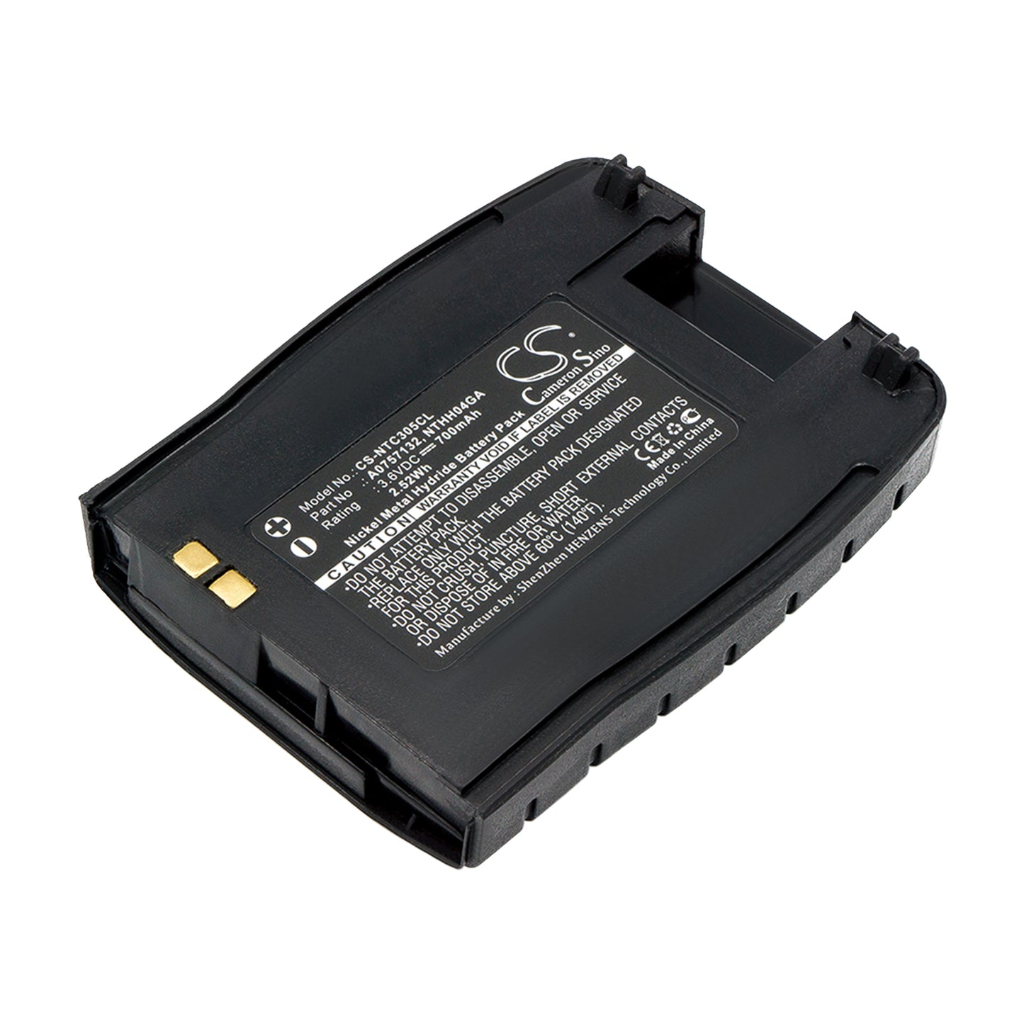 CS-NTC305CL Replacement Battery – Compatible with A0628271, A0667371, A0757132, C3050, C3060, MU79-1520, MU79-1530, NTHH04CA, NTHH04FA, NTHH04GA, NTHH10AA, NTHH10CA, NTHH10HA, NTHH11AA, NTHHEA, NTHHGA