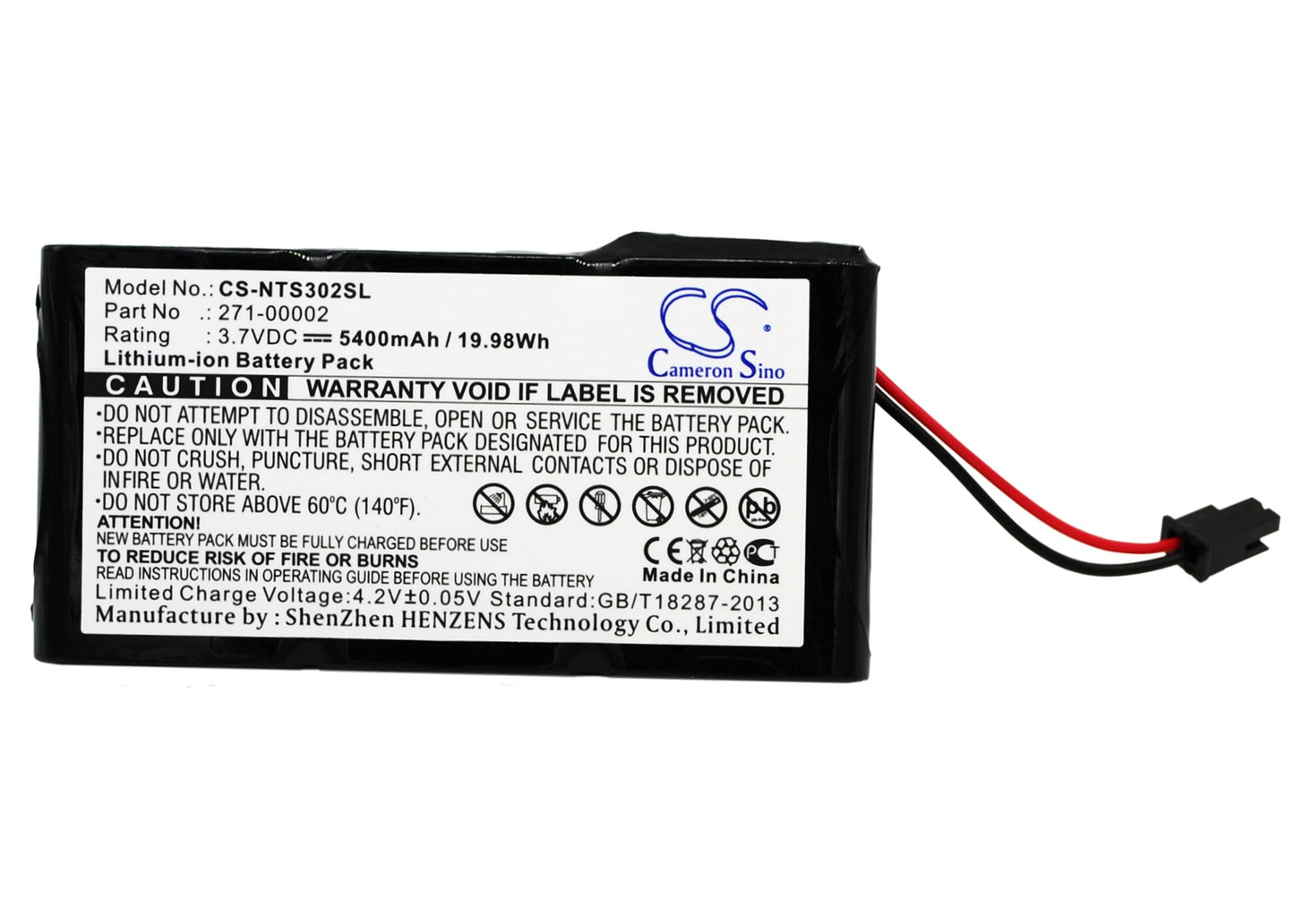 3.7V 5400mAh/19.98Wh Li-ion RAID Controller Battery for Netapp