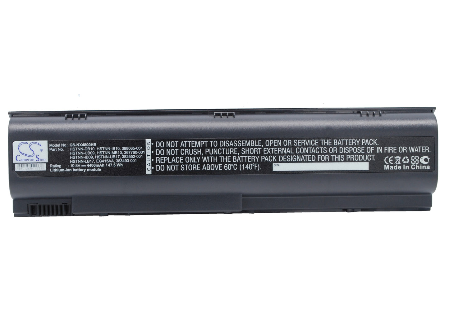10.8V 4400mAh Li-ion Notebook/Laptop Battery for Compaq