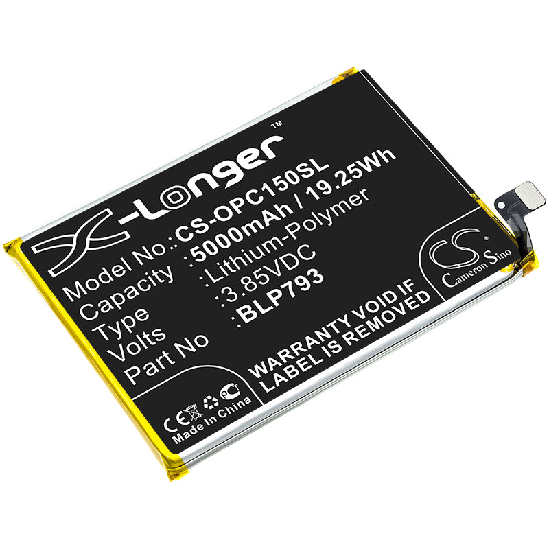 CS-OPC150SL Replacement Battery – Compatible with Realme C12, Realme C15, RMX2186, RMX2189