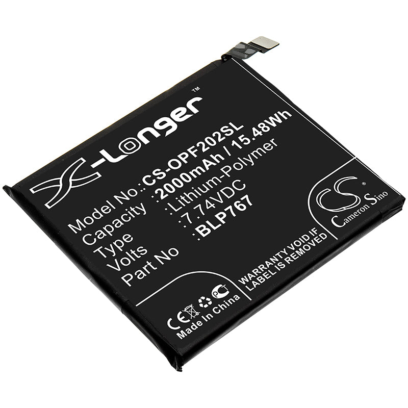 CS-OPF202SL Replacement Battery – Compatible with CPH2025, Find X2 Pro, Find X2 Pro 5G, OPG01, PDEM30