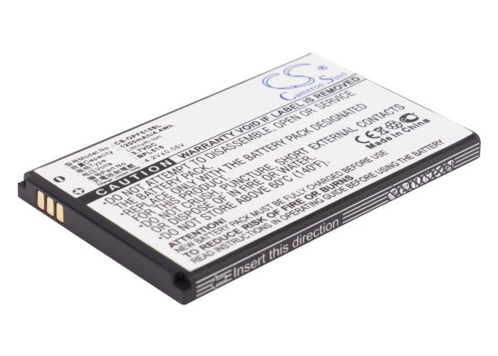 3.7V 1200mAh/4.4Wh Li-ion Mobile/SmartPhone Battery for OPPO