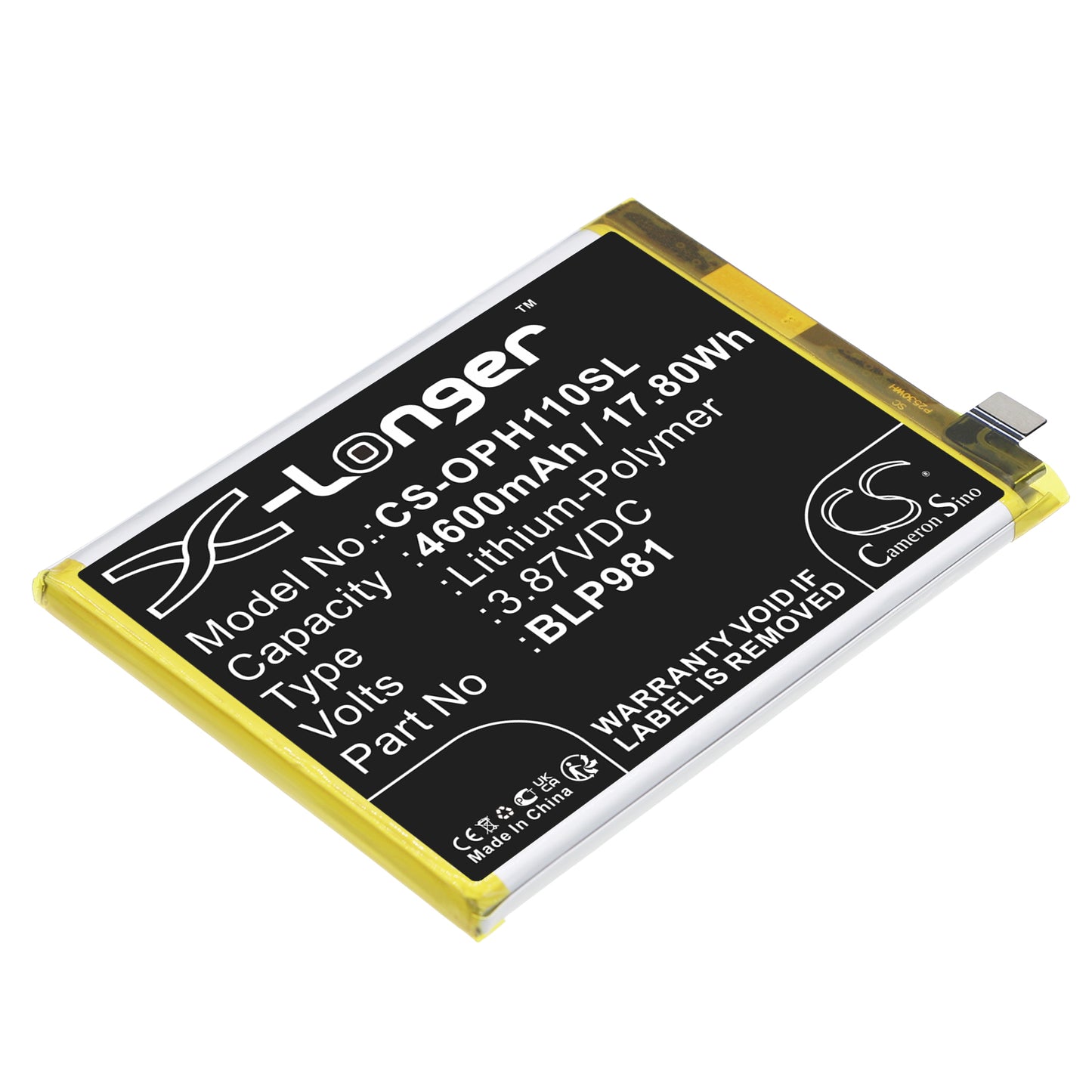 CS-OPH110SL Replacement Battery – Compatible with A1 Pro, PHQ110