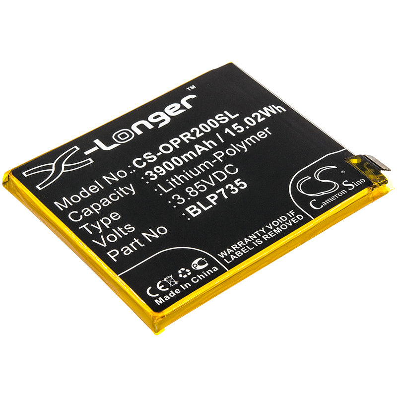 CS-OPR200SL Replacement Battery – Compatible with CPH1907, CPH1989, PCKM00, PCKT00, Reno 2, Reno2 F