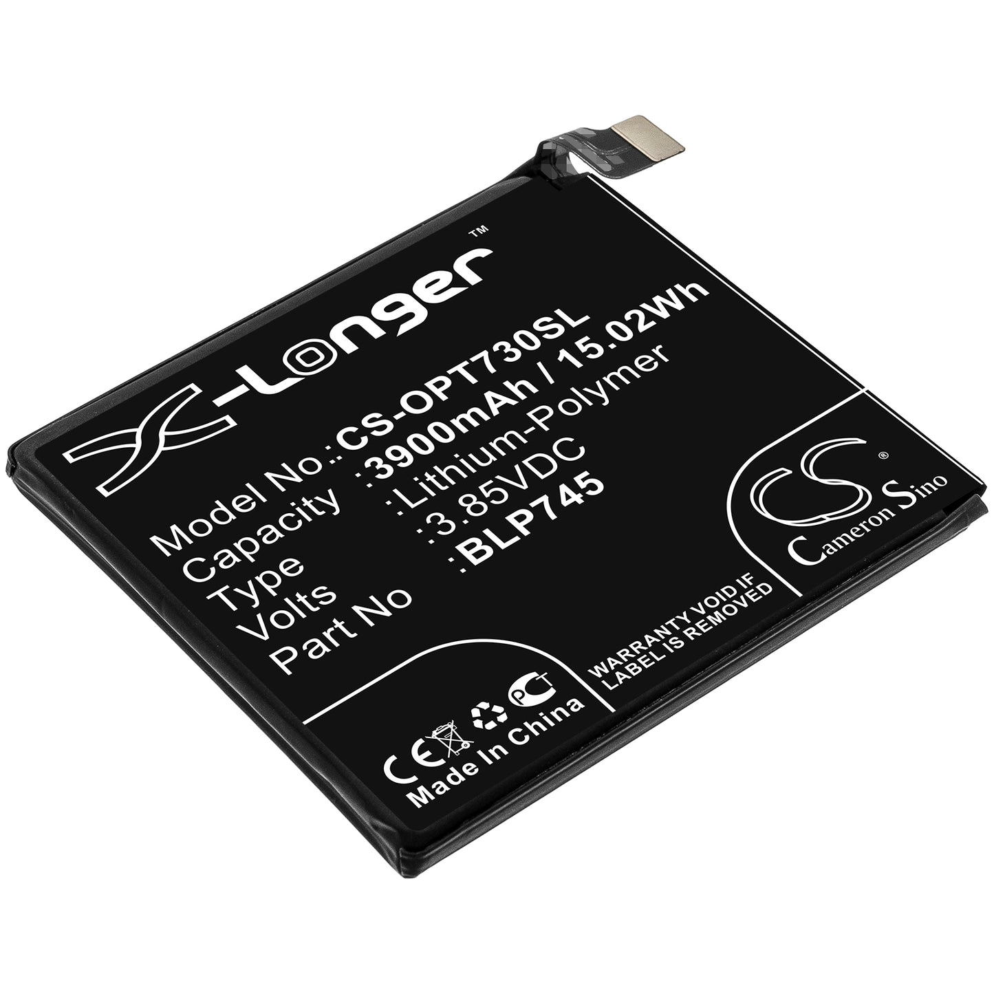 CS-OPT730SL Replacement Battery – Compatible with 7T Pro, 7T Pro 5G, HD1910 HD1911 HD1913, HD1925