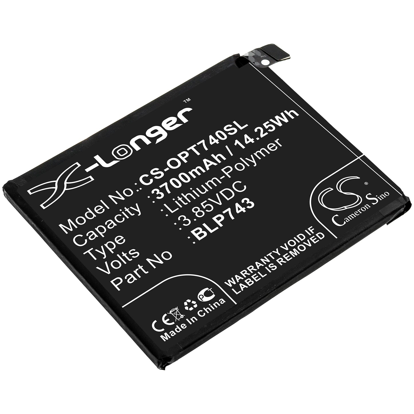 CS-OPT740SL Replacement Battery – Compatible with 7T, HD1901, HD1903, HD1905