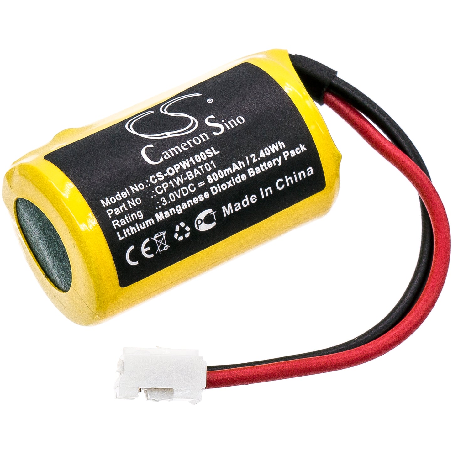 CS-OPW100SL Replacement Battery – Compatible with CP1W-BAT01