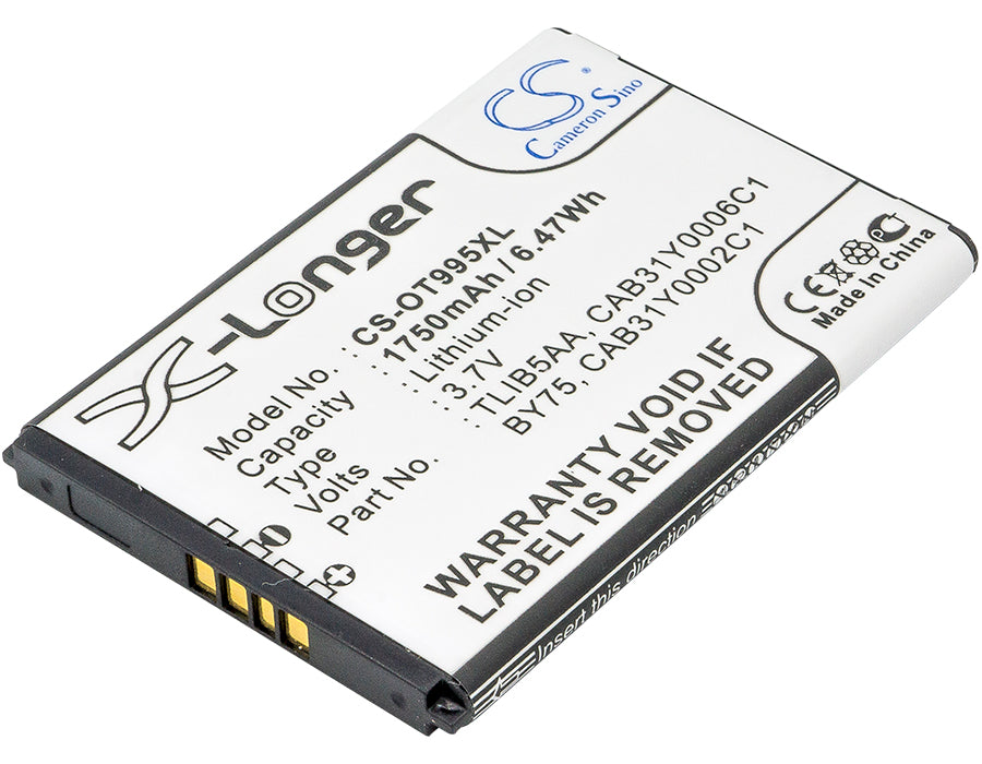 3.7V 1750mAh/6.48Wh Li-ion Mobile/SmartPhone Battery for Megafon