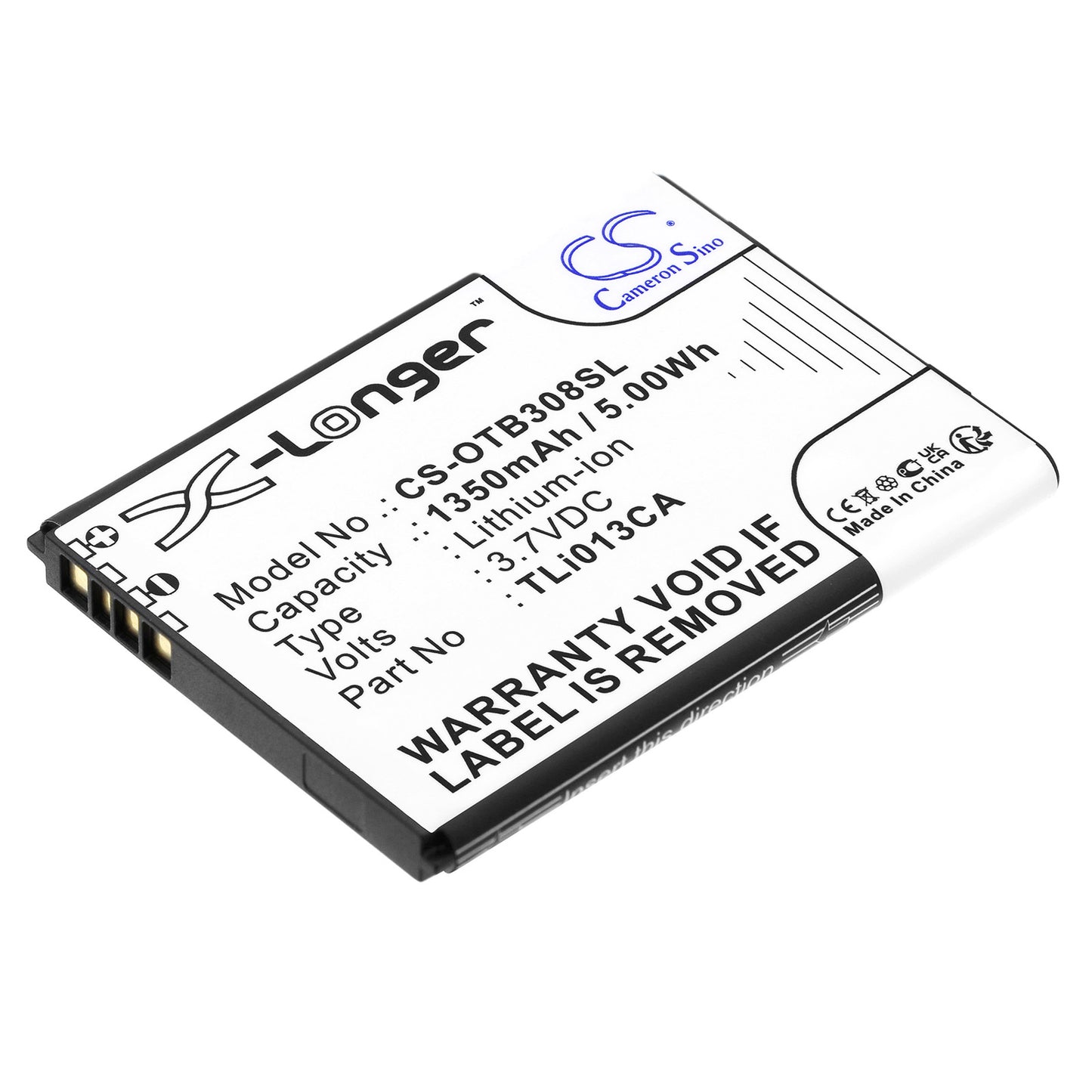 CS-OTB308SL Replacement Battery – Compatible with OneTouch 3082X, OT-3082
