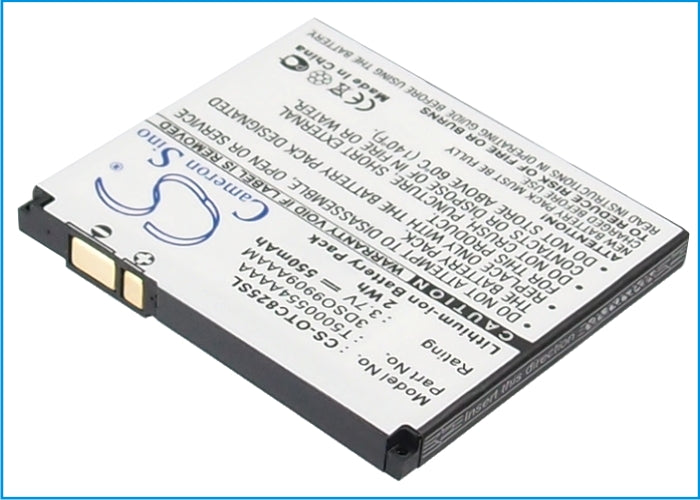 3.7V 550mAh/2.0Wh Li-ion Mobile/SmartPhone Battery for Alcatel