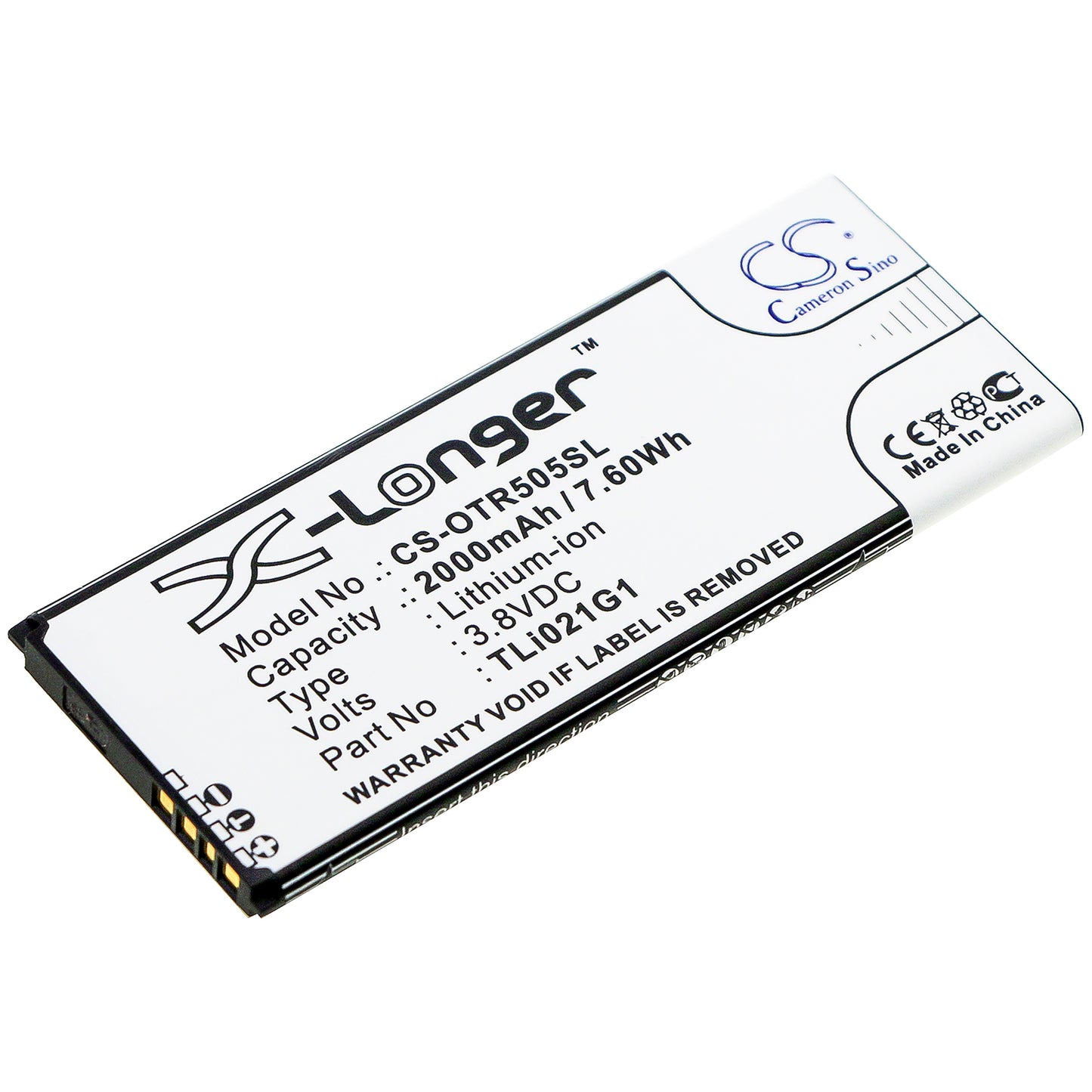 CS-OTR505SL Replacement Battery – Compatible with 5005R, Insight