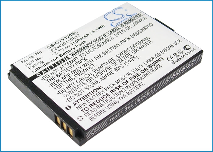 3.7V 1100mAh/4.07Wh Li-ion Mobile/SmartPhone Battery for Olympia
