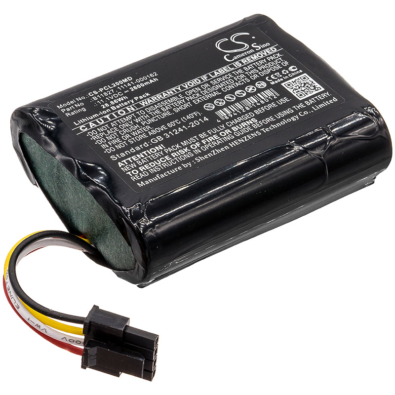 CS-PCL200MD Replacement Battery – Compatible with 1150-000018, LifePak 20 Code, LifePak 20 Code Management Mod, LifePak 20 Defibrillato, LifePak 20e Defibrillator, LifePak 20e Defibrillator Code