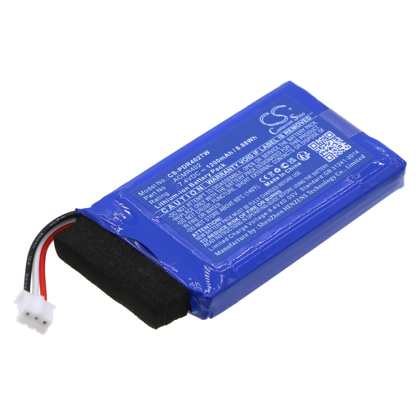 CS-PDR402TW Replacement Battery – Compatible with Jerry, Randy, Randy 3, Randy II, Randy III