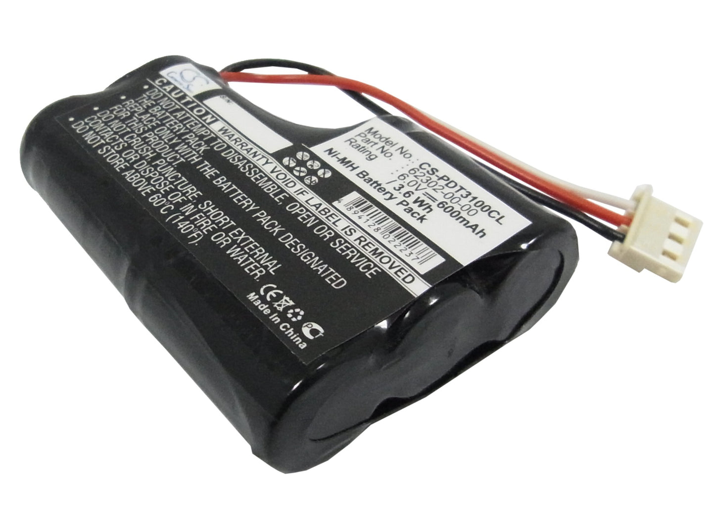 6V 750mAh Ni-MH Barcode/Scanner Battery for Symbol